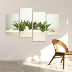 4 Decor Tablou canvas 4 piese - Plante
