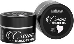 Lila Rossa Gel de constructie, Lila Rossa, Cream Builder Gel, Milky White, 15 g