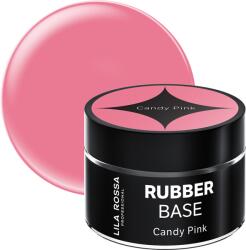 Lila Rossa Gel de constructie Lila Rossa Rubber Base Candy Pink 15 g