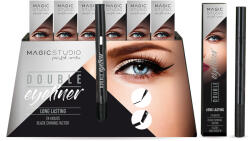 Magic Studio Creion de ochi Eyeliner cu 2 capete Magic Studio Double Eyeliner tus de ochii