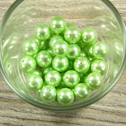 Shell pearl világoszöld golyó, 10 mm (ifdspg10zv)