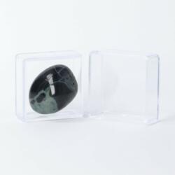 Pókobszidián, műanyag dobozos, S-es, 30x30x22 mm (gdomspokob)