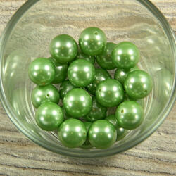 Shell pearl zöld golyó, 12 mm (ifdspg12z)