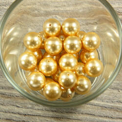 Shell pearl világossárga golyó, 12 mm (ifdspg12sv)