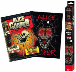 NNM плакат (компл 2 бр. ) ALICE COOPER - Tales of Horror/Skull - GBYDCO306
