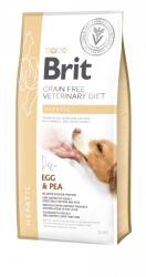 Brit Brit Grain Free Veterinary Diet Dog Hepatic Ouă și mazăre 12kg + Mr. BIG 400g GRATIS