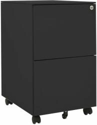 vidaXL Dulap dosare mobil, antracit, 39x45x67 cm, oțel (335977) Dulap arhivare