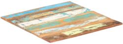 vidaXL Blat de masă pătrat, 80 x 80 cm, lemn masiv reciclat, 15-16 mm (286051)