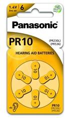 Panasonic PR-230(10)/6LB PR10 cink-levegő hallókészülék elem 6 db/csomag (PR230-6LB) - bestbyte