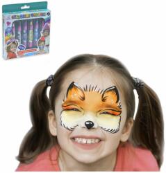  Gyermek arcfestő készlet 6 vidám színnel (BBJ) (pepita-4225200)