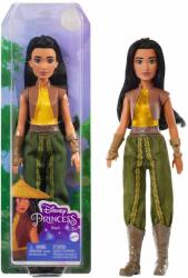 Mattel Prințese Disney: Păpușă prințesă strălucitoare - Raya (HLX22)