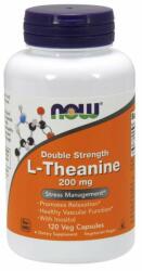 NOW L-teanin Double Strength 200 mg 120 kapsz