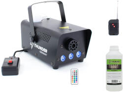 Thunder Germany SMXD-700LED Füstgép beépített fényeffekttel (700W) + távirányító + 1l füstfolyadék - mkaudio
