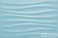 Marazzi Colorblock Strutture Tide Light Blue 3D 25x38 cm-es falicsempe M00T (M00T)