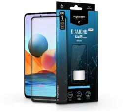 MyScreen LA-2007 Xiaomi Redmi Note 10 Pro / 10 Pro Max edzett üveg képernyővédő fólia - Myscreen protector diamond glass Lite Edge2.5D fekete (LA-2007)
