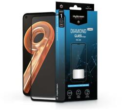 MyScreen LA-2187 Realme 9i edzett üveg képernyővédő fólia - Myscreen protector diamond glass Lite Edge2.5D fekete (LA-2187)