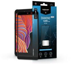 MyScreen LA-2024 Samsung Galaxy Xcover 5 edzett üveg képernyővédő fólia - Myscreen protector diamond glass Lite Edge2.5D fekete (LA-2024)
