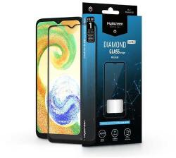 MyScreen LA-2231 Samsung Galaxy A04s edzett üveg képernyővédő fólia - Myscreen protector diamond glass Lite Edge2.5D fekete (LA-2231)