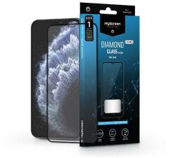MyScreen LA-2086 Apple Iphone 11 Pro Max / XS Max edzett üveg képernyővédő fólia - Myscreen protector diamond glass Lite Edge2.5D fekete (LA-2086)