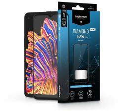 MyScreen LA-2232 Samsung Galaxy Xcover 6 Pro edzett üveg képernyővédő fólia - Myscreen protector diamond glass Lite Edge2.5D fekete (LA-2232)