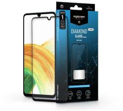 MyScreen LA-2162 Samsung Galaxy A33 5G edzett üveg képernyővédő fólia - Myscreen protector diamond glass Lite Edge2.5D fekete (LA-2162)