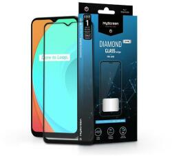 MyScreen LA-2184 Realme C11 / C12 / C21 edzett üveg képernyővédő fólia - Myscreen protector diamond glass Lite Edge2.5D fekete (LA-2184)