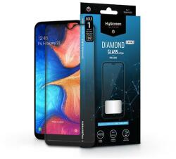 MyScreen LA-2002 Samsung Galaxy A20e edzett üveg képernyővédő fólia - Myscreen protector diamond glass Lite Edge2.5D fekete (LA-2002)