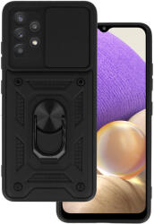 Tech-Protect páncélos védőtok kameravédő pajzzsal Samsung Galaxy A32 5G telefonra - Fekete
