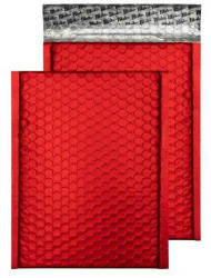 BLAKE Légpárnás tasak, C5+, 250x180 mm, BLAKE, metál matt piros (BMTPBR250) - onlinepapirbolt