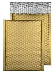 BLAKE Légpárnás tasak, C5+, 250x180 mm, BLAKE, metál matt arany (BMTMG250) - onlinepapirbolt