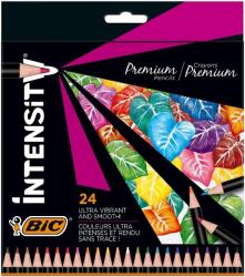 BIC Bic, Intensity Premium, creioane colorate, 24 culoare