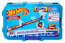 Mattel Hot Wheels, Track Builder, Ice Crash Pack, set de joaca