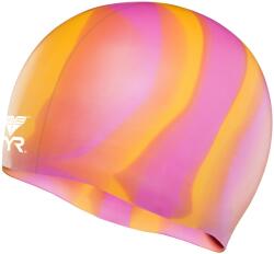 TYR Cască înot silicon multicolor TYR galben-roz (LCSM-801)