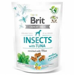 Brit Care Dog Crunchy Cracker Insect&Tuna Recompense pentru caini, cu insecte si ton 200 g
