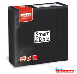 FATO Szalvéta 2 rétegű 33 x 33 cm 50 lap/cs Fato Smart Table fekete_82622500 (46363) - nyomtassotthon