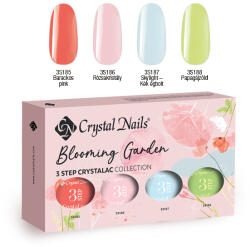 Crystal Nails Blooming garden 3 STEP CrystaLac készlet (4x4ml)