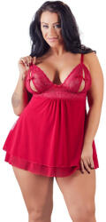 Cottelli Collection Curves Lace Babydoll 2741229 Red XXL
