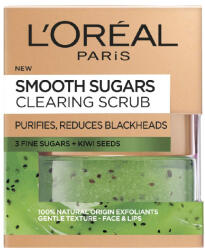 L'Oréal Scrub exfoliant cu zahar pentru ten cu puncte negre L Oreal Paris, Smooth Sugars, 50 ml