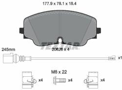 TEXTAR set placute frana, frana disc TEXTAR 2062601 (2062601)