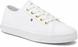 Tommy Hilfiger Teniszcipő Tommy Hilfiger Essential Nautical Sneaker FW0FW06512 White YBS 40 Női