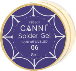 Canni Spider gel uv, Canni, purple, 8 ml