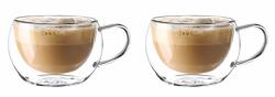 Altom Design Set 2 cani capuccino Andrea, sticla borosilicata, 300 ml