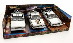 Welly Delorean Set 3 bucati Back to the Future Part I, II, III1/43 (19807)