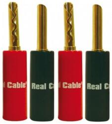 Real Cable Conectoare Real Cable - BFA6020, 4 buc, multicolor (BFA6020)