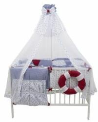 MyKids Lenjerie MyKids Ocean 9 Piese 120x60 cm - gimihome Lenjerii de pat bebelusi‎, patura bebelusi