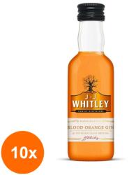 JJ Whitley Set 10 x Gin Jj Whitley, Blood Orange, 38.6% Alcool, Miniatura, 0.05 l