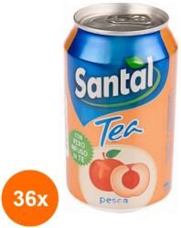 Santal Set 36 x Ice Tea cu Piersici Santal, 0.33 l