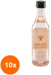 JJ Whitley Set 10 x Vodca Jj Whitley, Rubarba, Rhubarb Vodka, 38.6% Alcool, Miniatura, 0.05 l