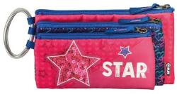 Statovac Penar Simplu XL cu Fermoar, Colectie Pink Star, Neechipat (KH-J160 668)