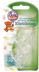 BabyBruin Etetőcumi S-es szilikon (méret: ) 6+ hó (2 db/cs) - diaper